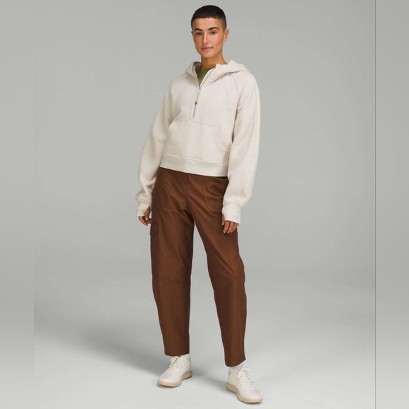 Lululemon Scuba Oversized Half-Zip Hoodie *Natural Ivory Size XL/XXL - Picture 15 of 16